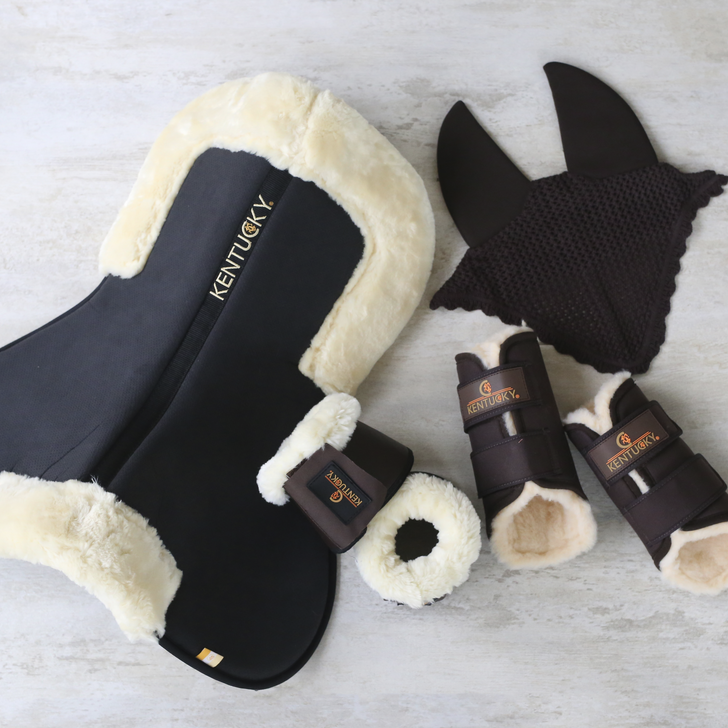 Absorb Anatomic Sheepskin Half Pad | Natural Wool