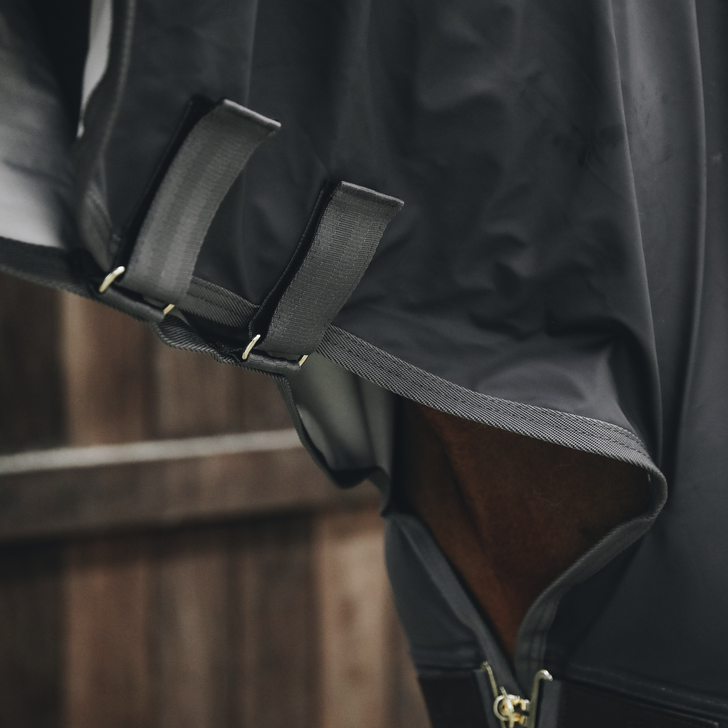 Horse Raincoat HURRICANE | Grey