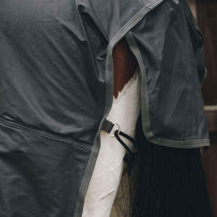 Horse Raincoat HURRICANE | Grey