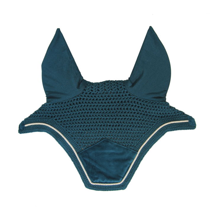 Wellington Velvet Fly Veil | Emerald