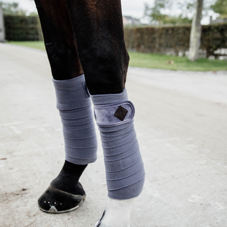 Velvet Polar fleece bandages | Purple