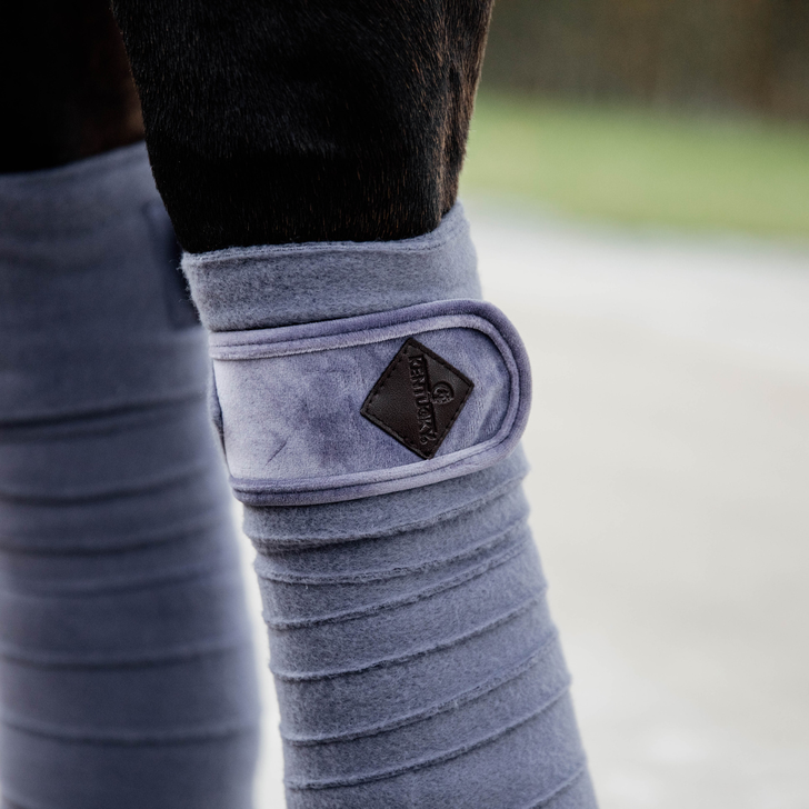 Velvet Polar fleece bandages | Purple