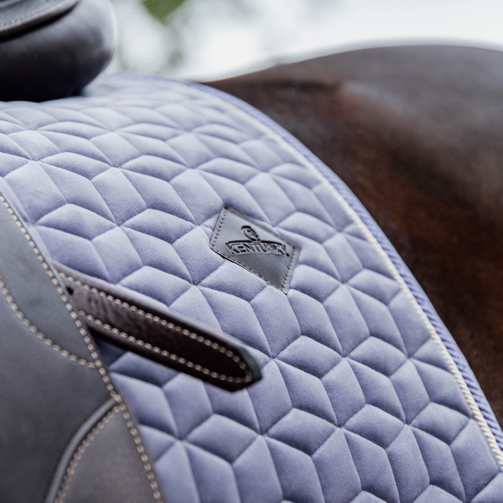 Velvet Dressage Saddle Pad | Purple