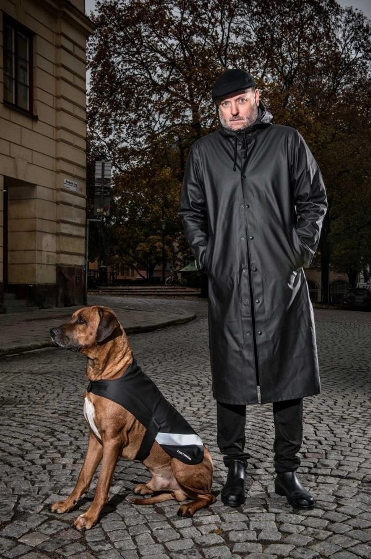 Dog Raincoat | Navy