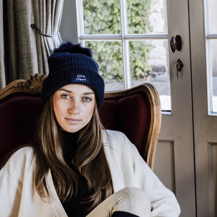 Beanie PomPom | Navy