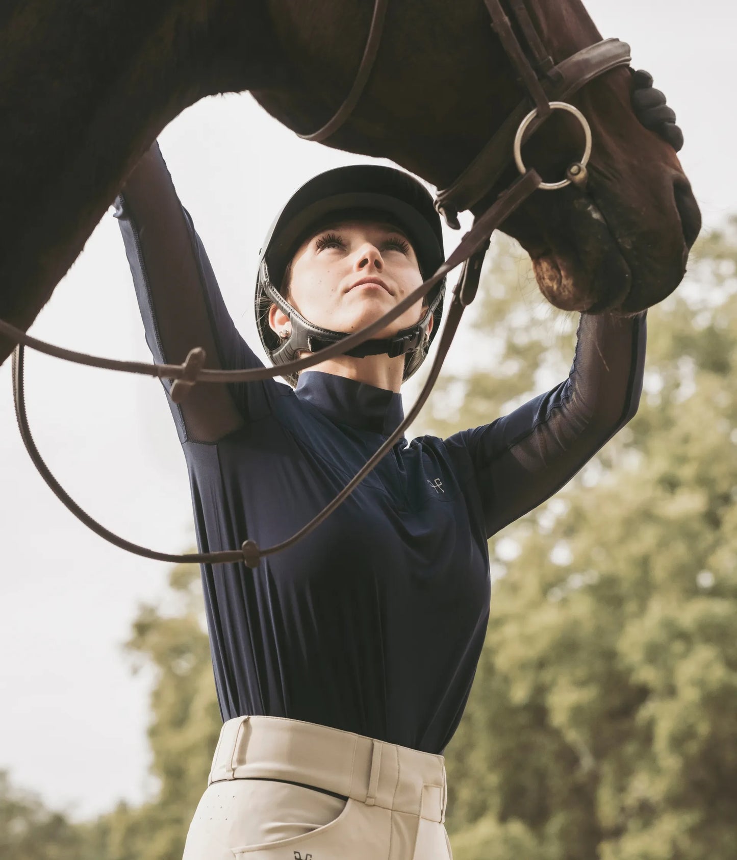 NEW! SUNRISE Riding Shirt | Navy