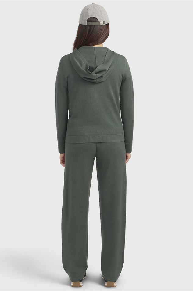 AMELIE Zipped Knit Sweater