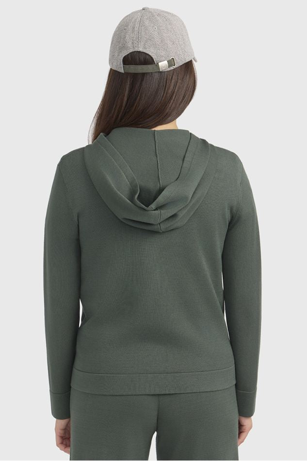AMELIE Zipped Knit Sweater