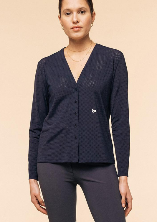 ARQANA - Perforated shirt