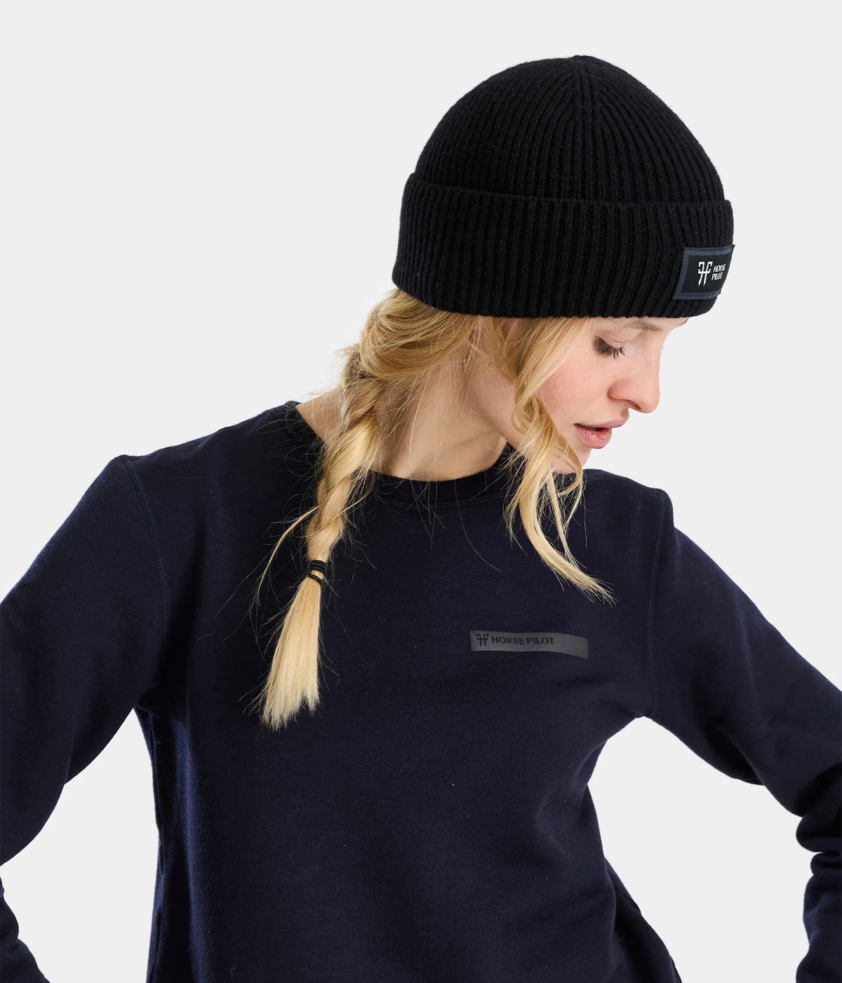 WOOL riding beanie