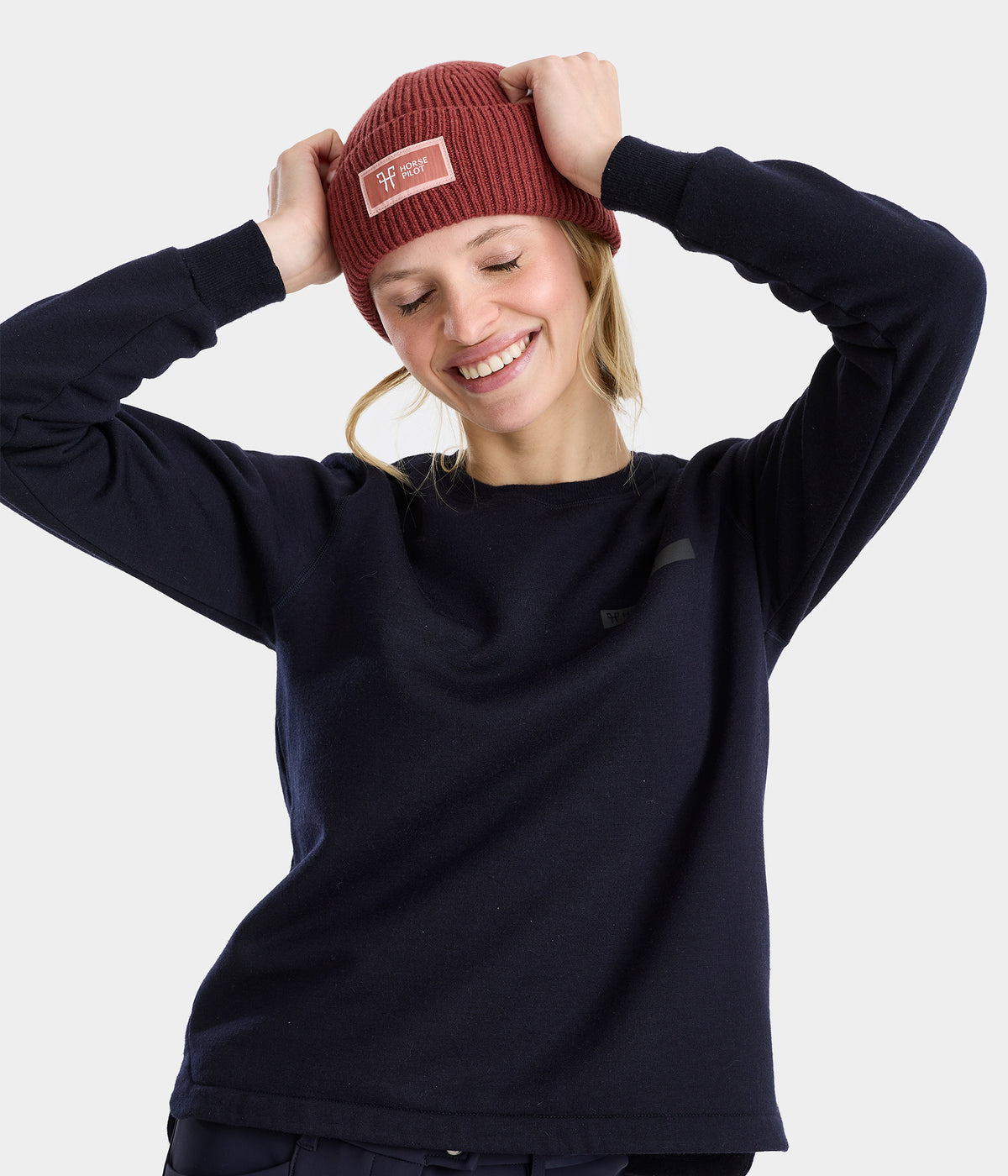 WOOL riding beanie