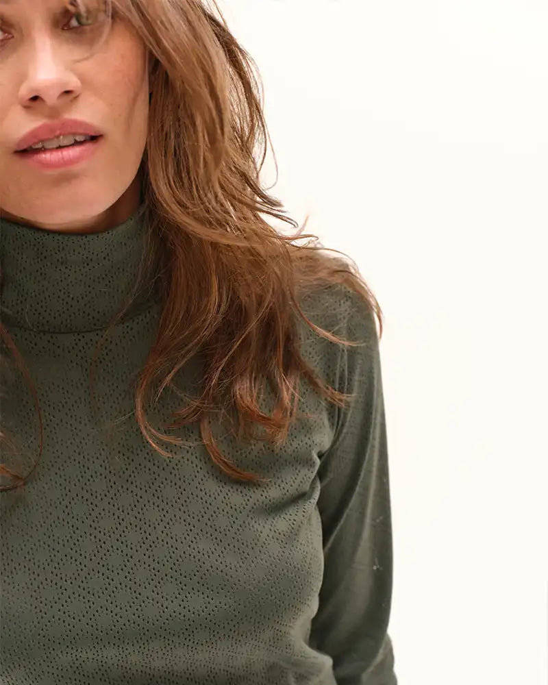 CALDER - Equestrian long-sleeved technical T-shirt
