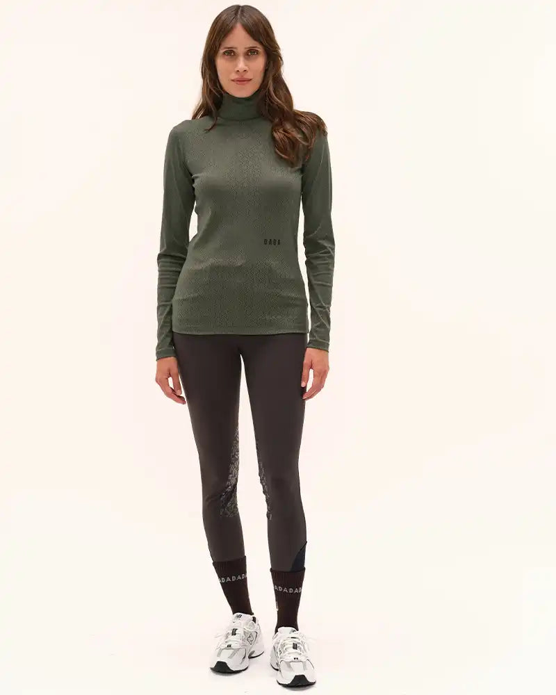 CALDER - Equestrian long-sleeved technical T-shirt
