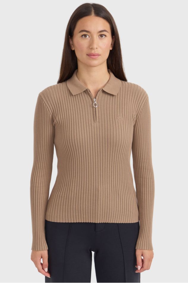 CELESTE Long Sleeves Polo