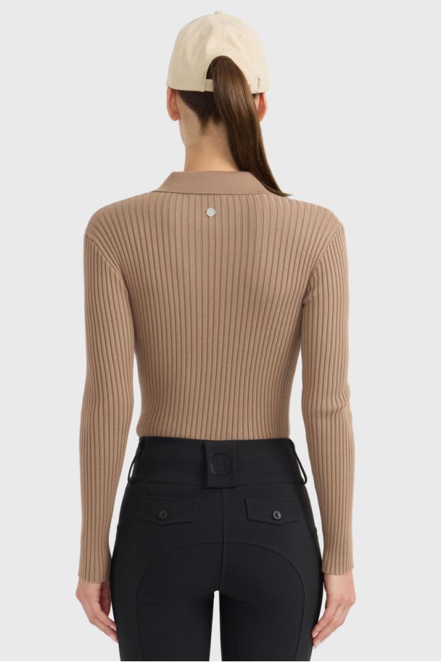 CELESTE Long Sleeves Polo