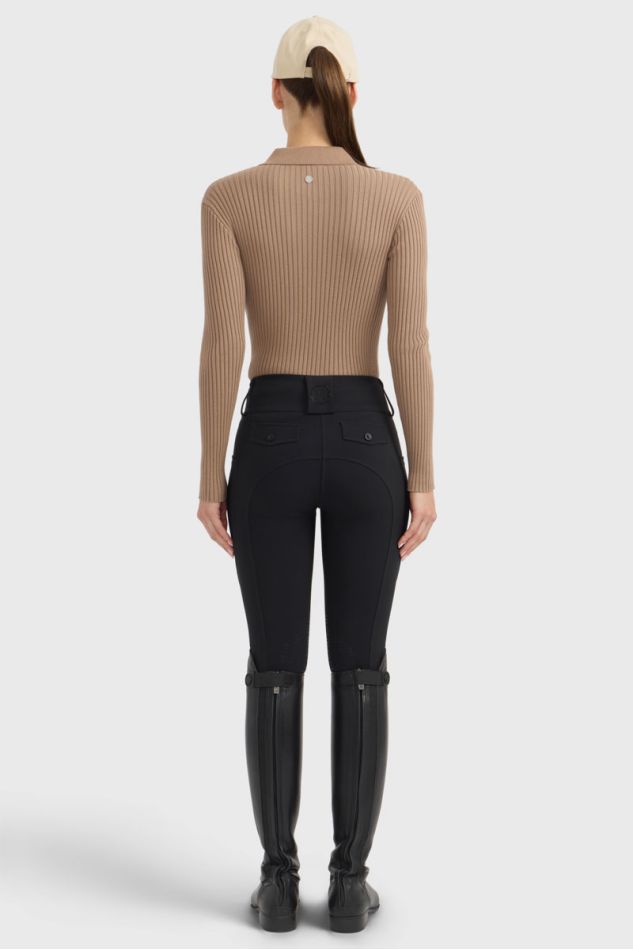 CELESTE Long Sleeves Polo