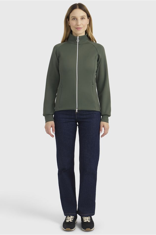 CLOTILDE -Technical zipped sweater