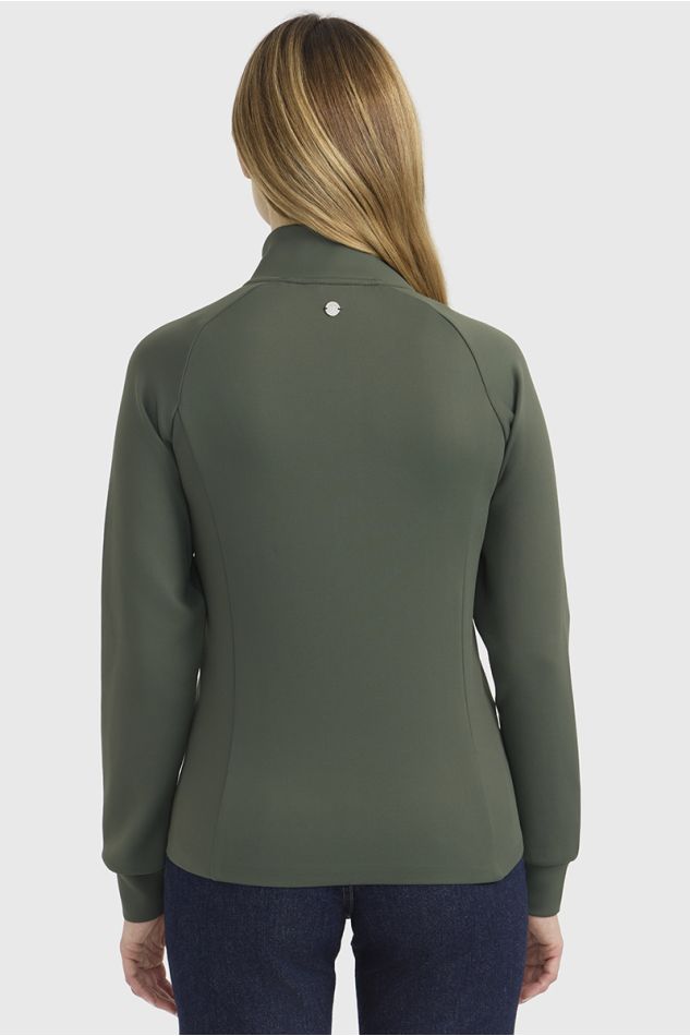 CLOTILDE -Technical zipped sweater