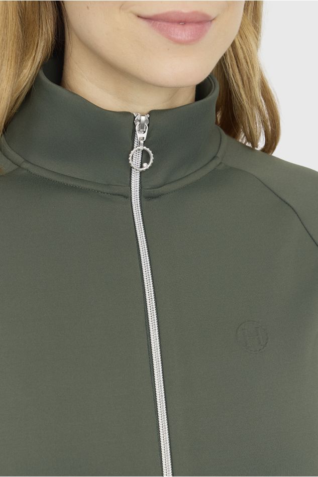 CLOTILDE -Technical zipped sweater