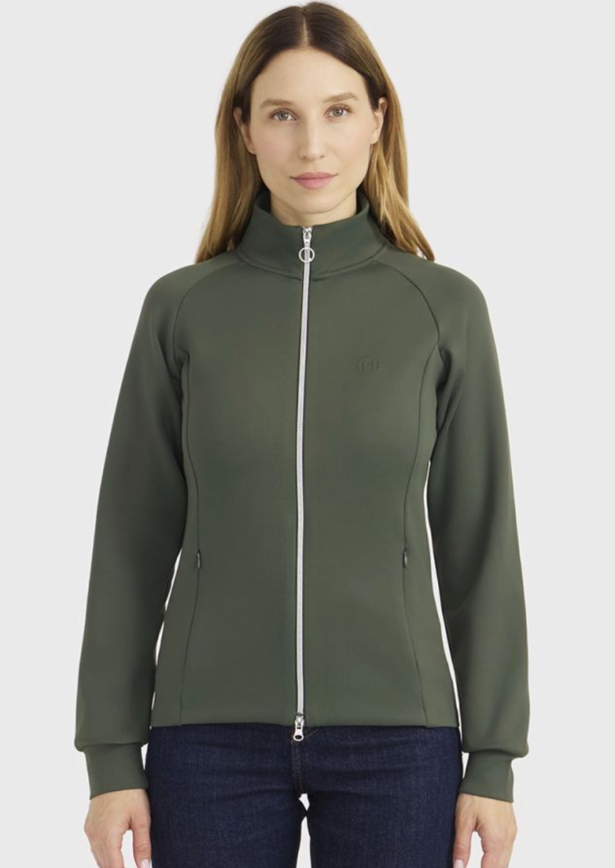 CLOTILDE -Technical zipped sweater