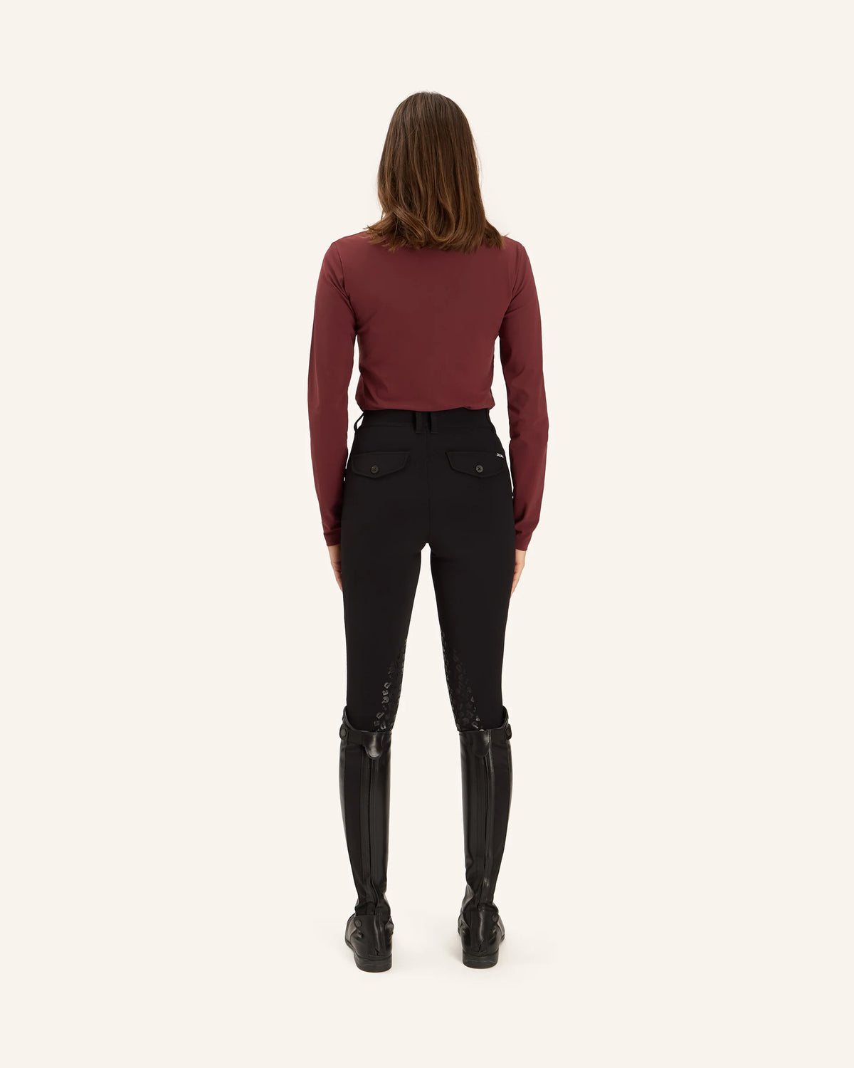 CONSUL - T-shirt technique à col roulé d'équitation