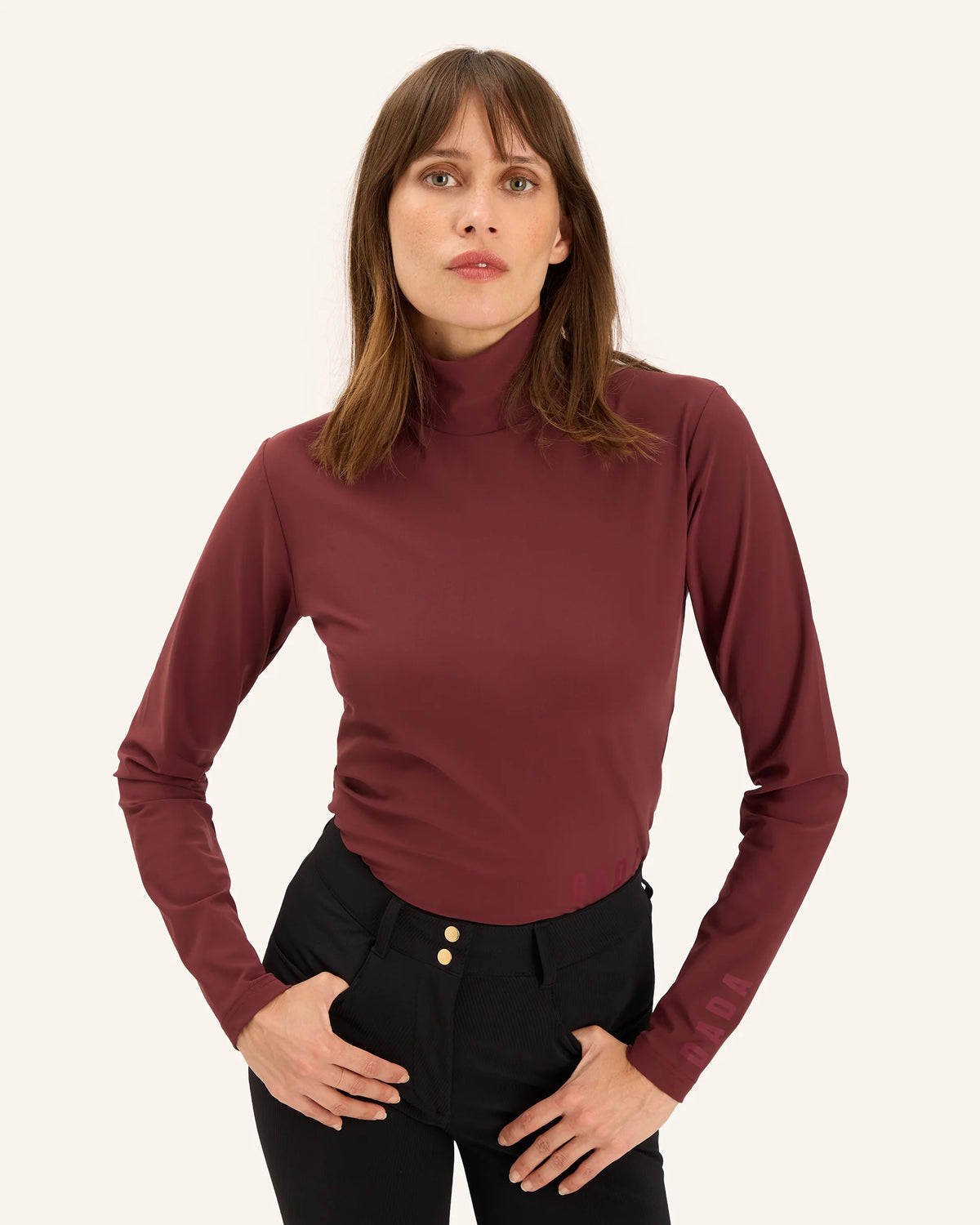 CONSUL - T-shirt technique à col roulé d'équitation