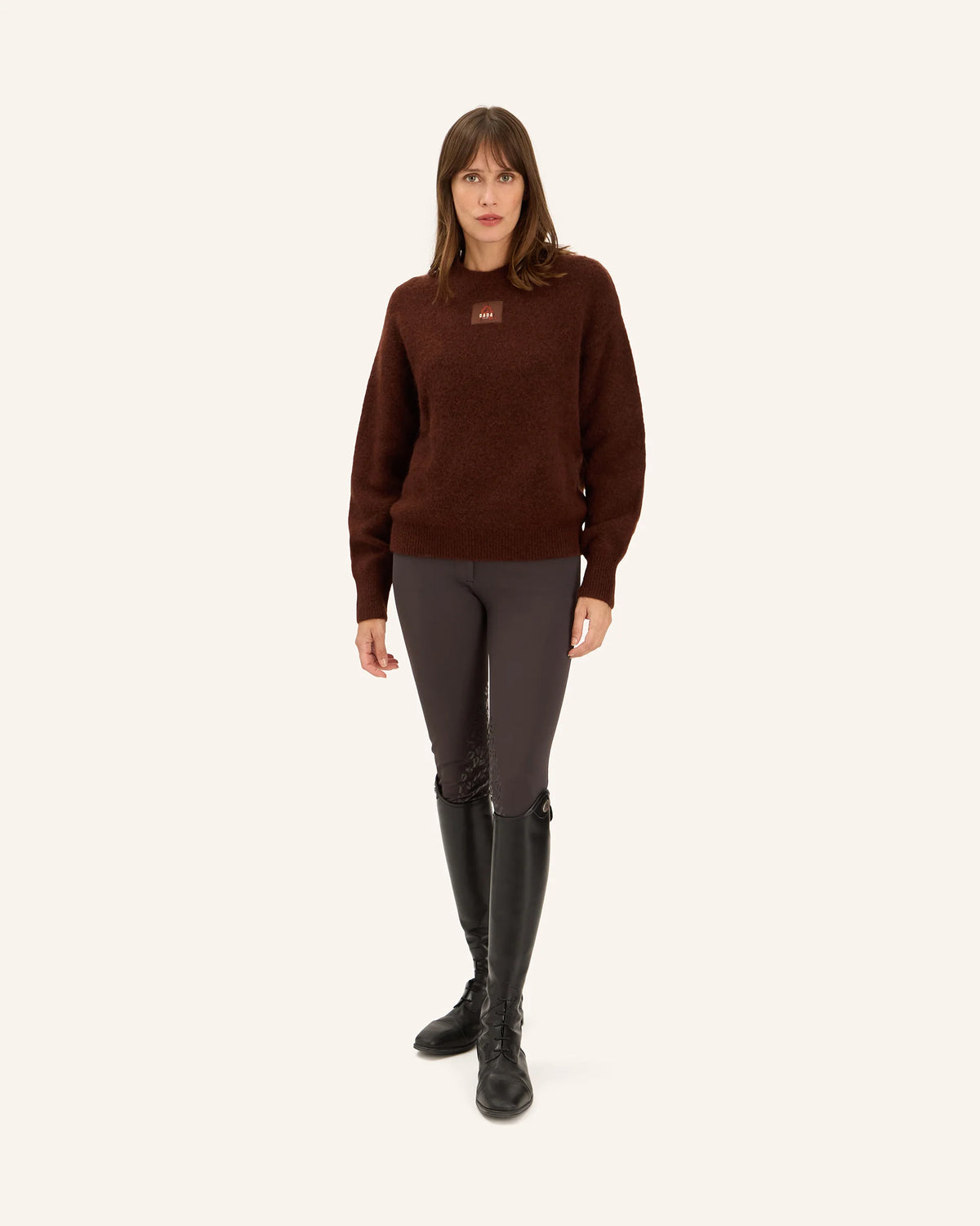 ECLIPSE - Hazelnut Mohair Wool Sweater