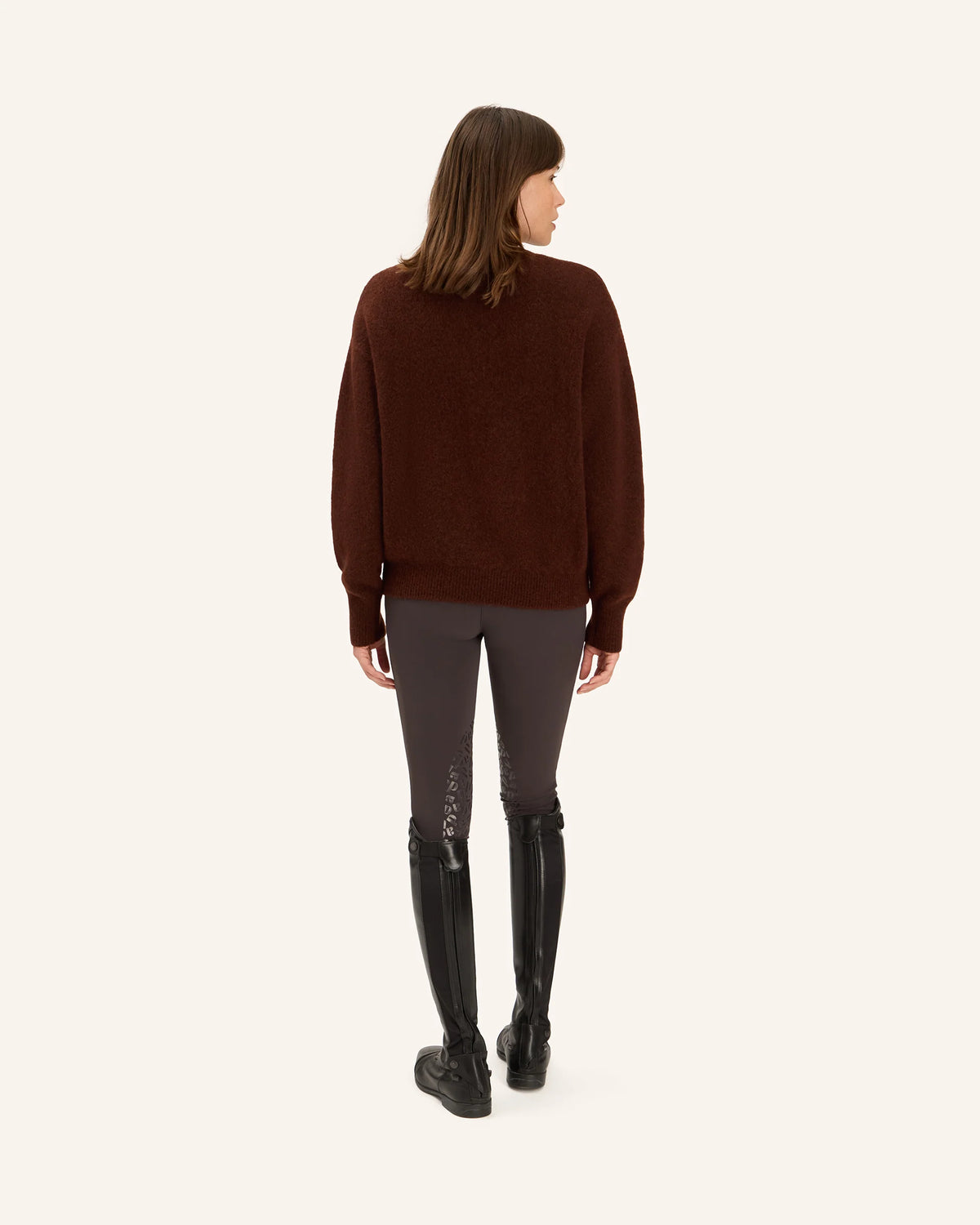 ECLIPSE - Hazelnut Mohair Wool Sweater