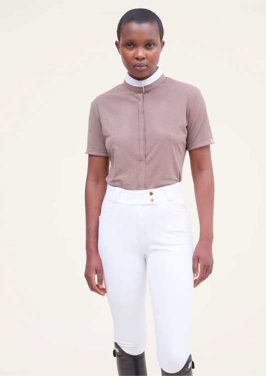 HELIOS Short Sleeve Show Shirt | Taupe