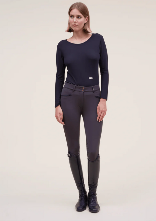 GIOVANI GRIP Riding Breeches | Dark Brown