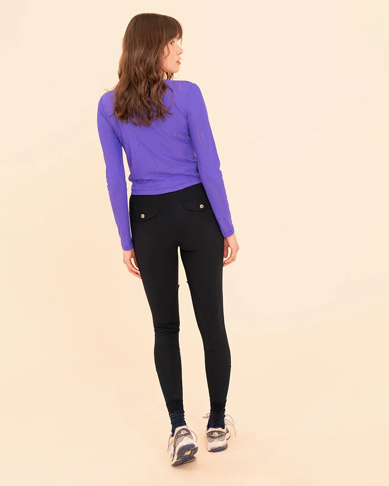 GIOVANI Light Riding Breeches | Black