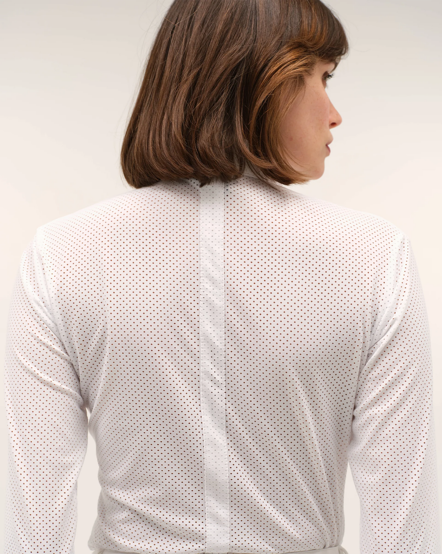 HELIOS ML - Long-sleeves riding competition polo shirt