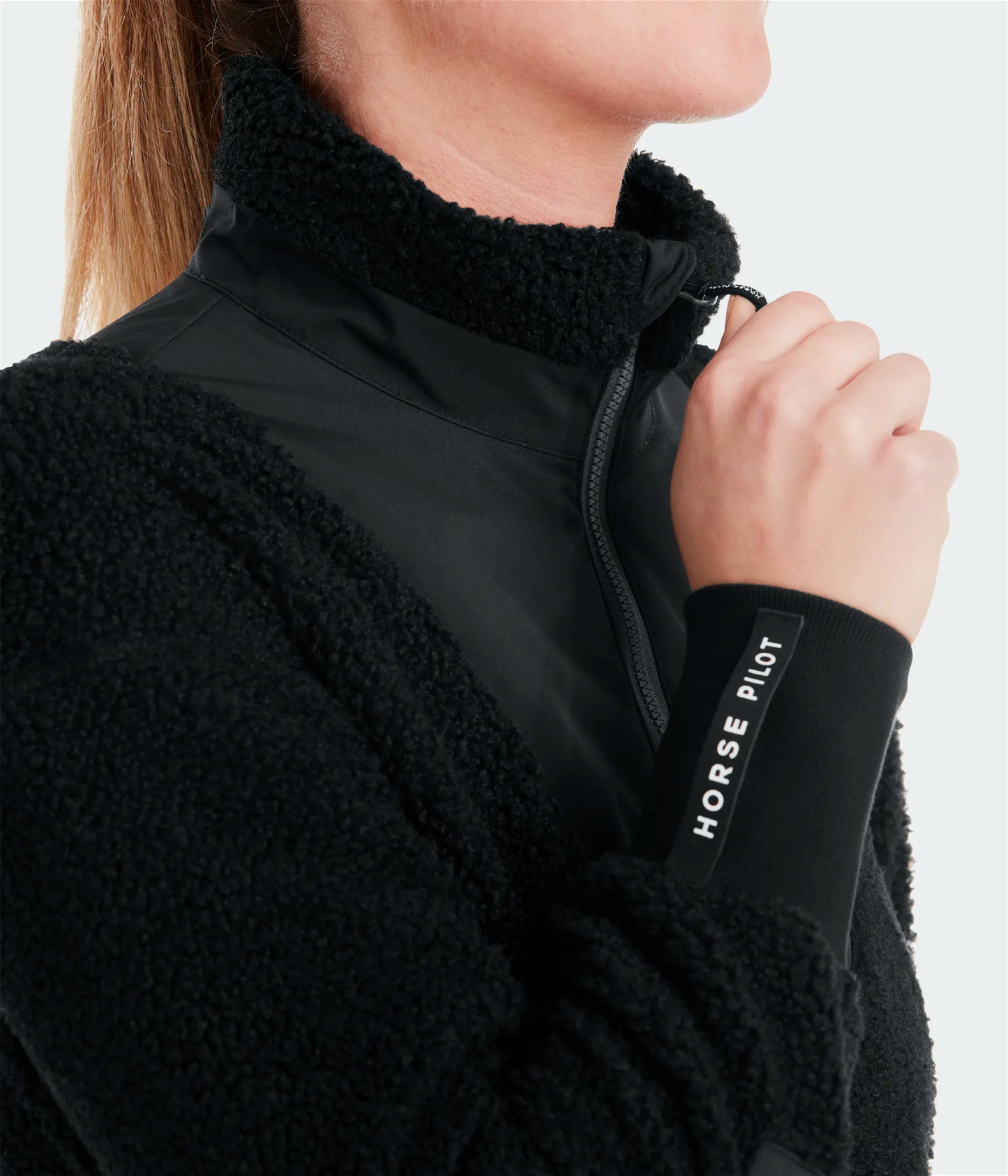 Sherpa Jacket Women Black L