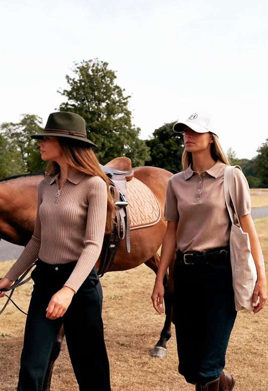 CELESTE - Long Sleeves Polo
