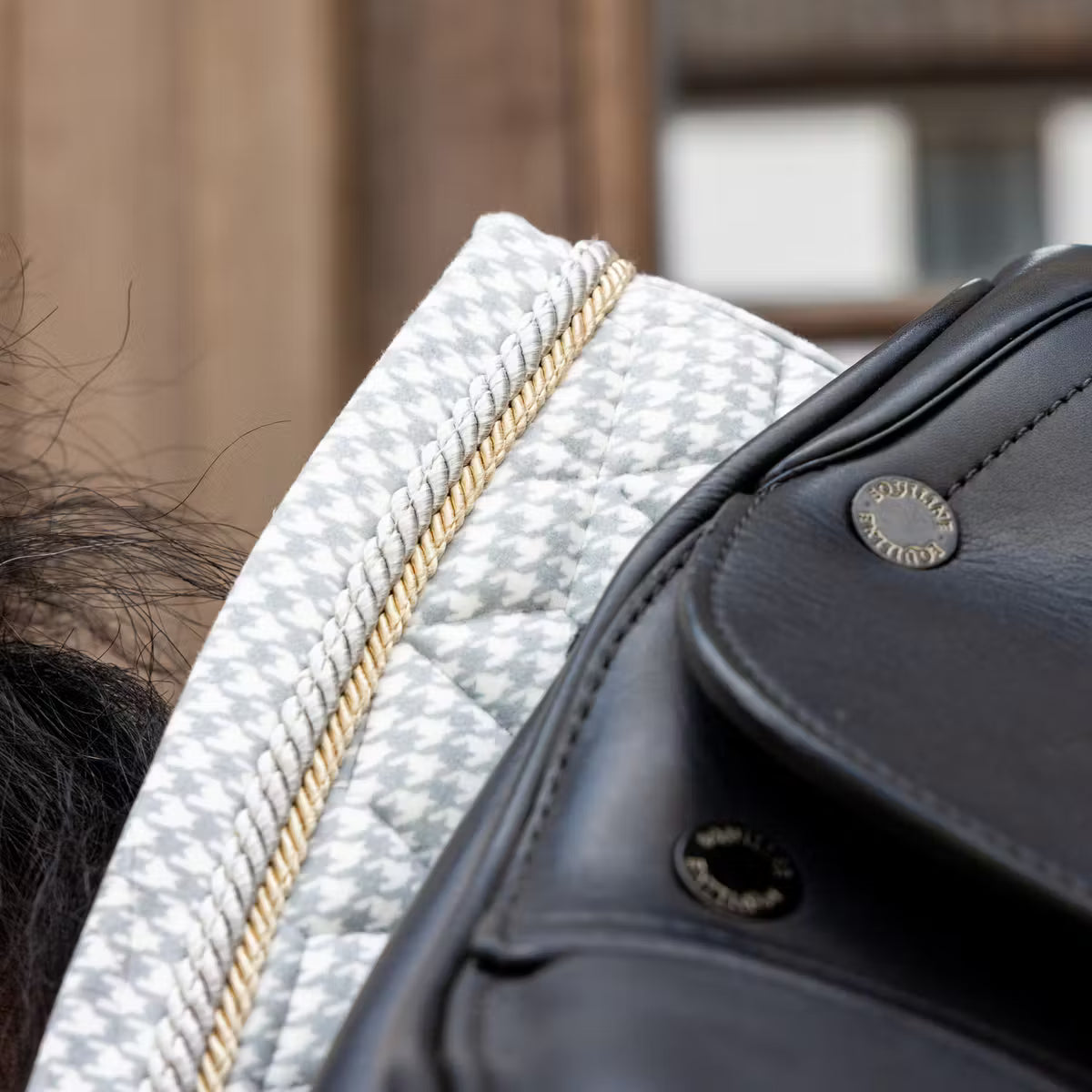 Saddle Pad Pied-de-Poule Dressage