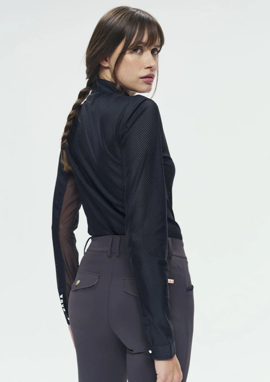 PABLITO - Long sleeve riding polo shirt