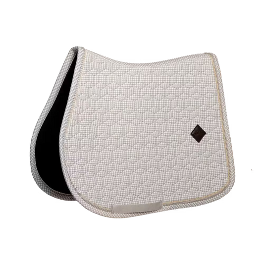 Saddle Pad Pied-de-Poule Jumping