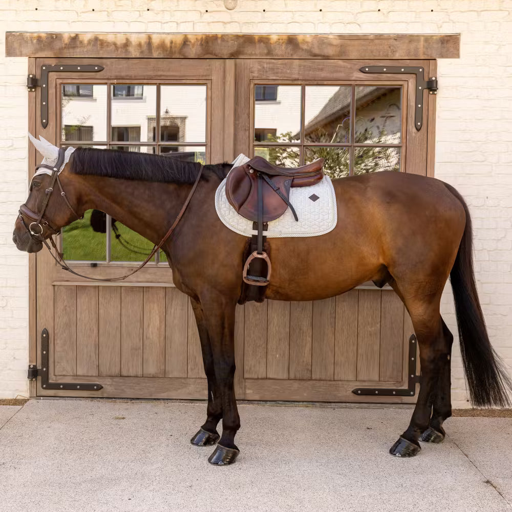 Saddle Pad Pied-de-Poule Jumping