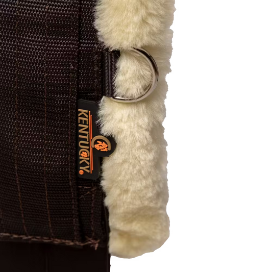 Sheepskin Girth | Brown
