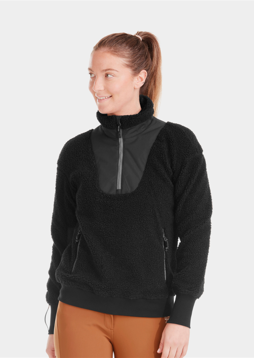 Sherpa Jacket Women | Black