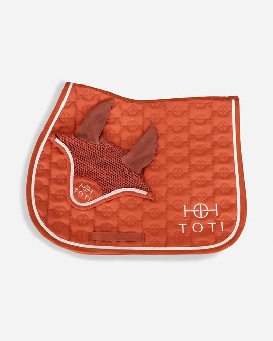 TOTI Saddle Pad & Ear Bonnet