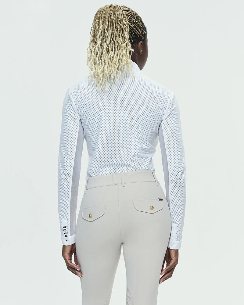 PABLITO - Long sleeve riding polo shirt