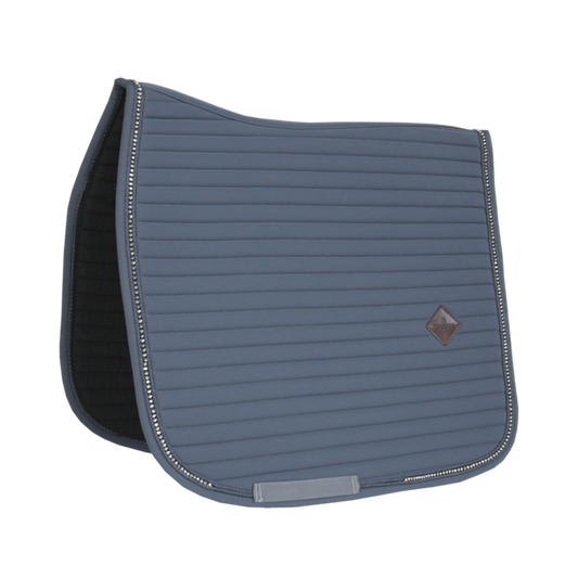 Pearls Dressage Saddle Pad | Grey