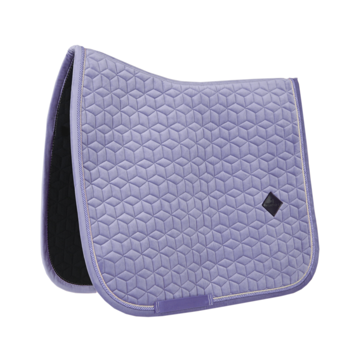 Velvet Dressage Saddle Pad | Purple
