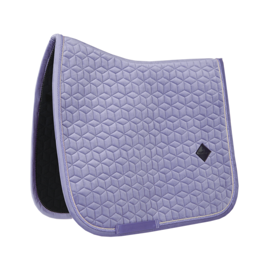 Velvet Dressage Saddle Pad | Purple