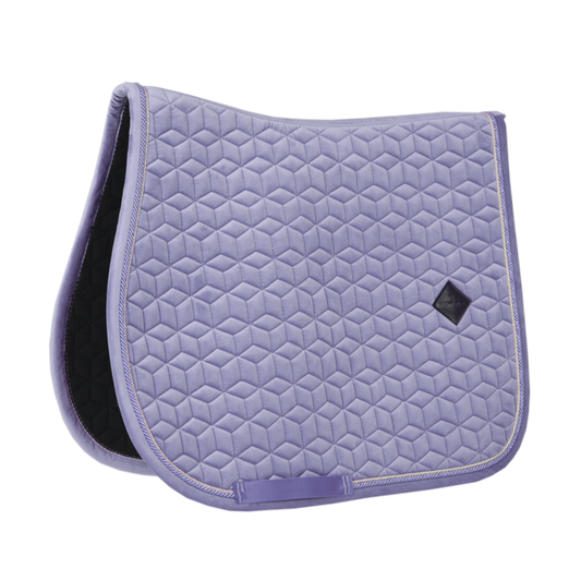 Velvet Jumping Saddle Pad | Purple