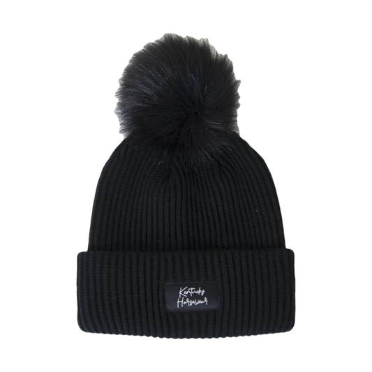 Beanie PomPom | Black
