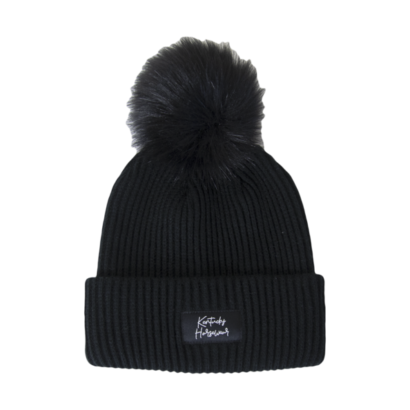 Beanie PomPom | Black