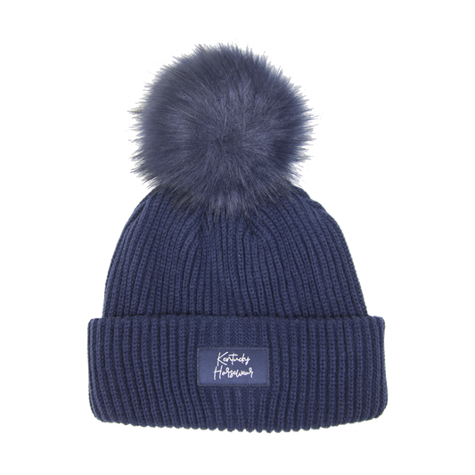 Beanie PomPom | Navy