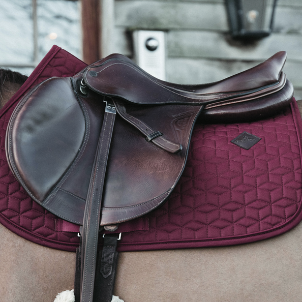 Saddle Pad Classic Jumping | Bordeaux